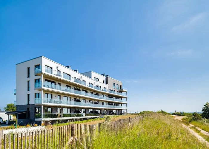 Beachviewone- 3og, Meerblick, Balkon, Kamin, Sauna Lägenhet Olpenitz