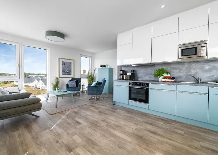 Lägenhet Beachviewone- 3og, Meerblick, Balkon, Kamin, Sauna *