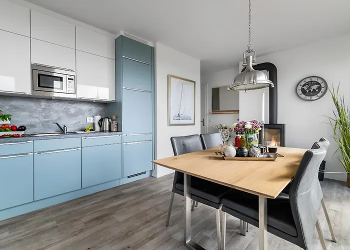 Beachviewone- 3og, Meerblick, Balkon, Kamin, Sauna Olpenitz